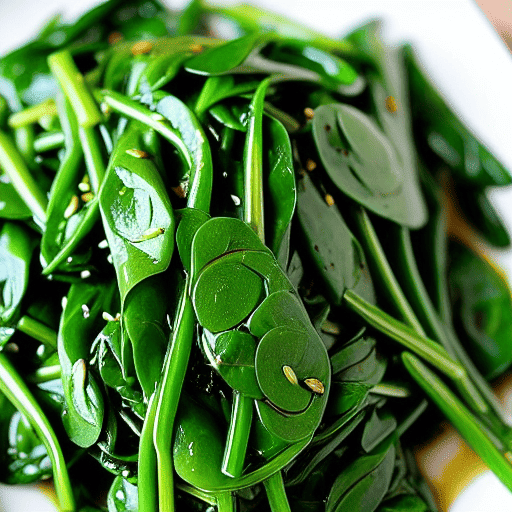 Sautéed Water Spinach