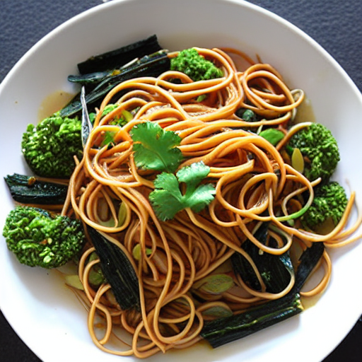 Salish Seaweed Noodles