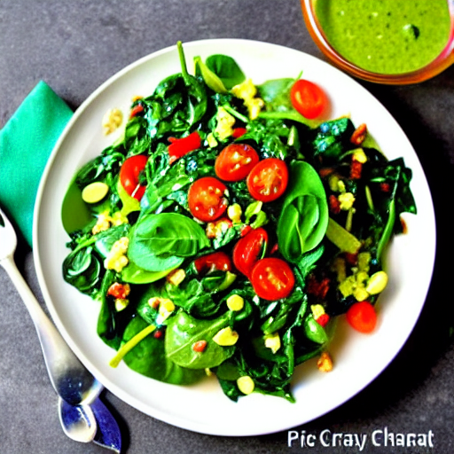 Palak Chaat Salad