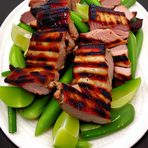 Keto Grilled Pork Neck