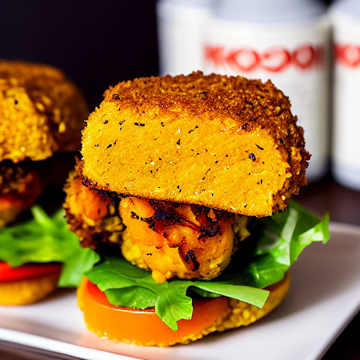 Kabocha Korokke Burger