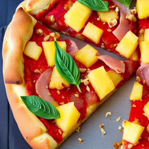 Hawaiian Pineapple Pizza
