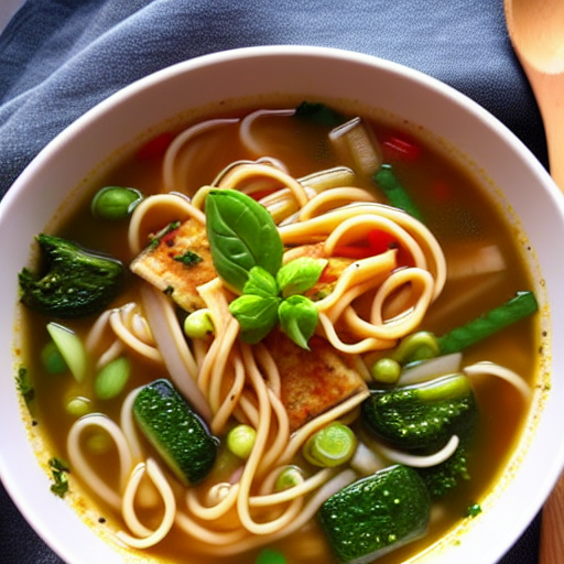 Vegetable Noodle Soup