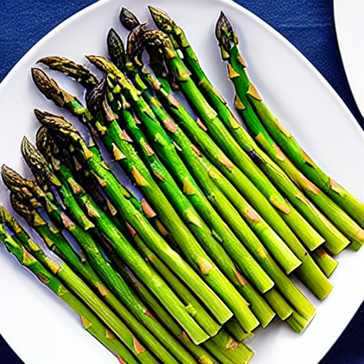 Grilled Asparagus with Garlic