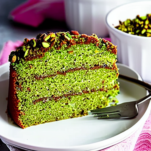 Keto Pistachio Cake