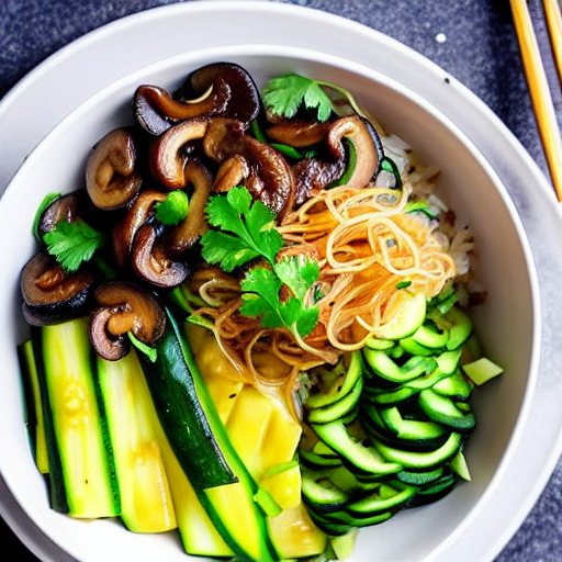 Zucchini Donburi