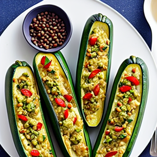 Stuffed Zucchini Boats