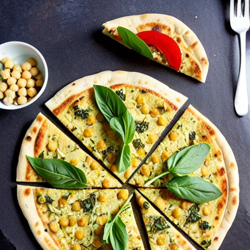 Chickpea and Herb Flatbread
