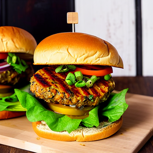 Smoky Tempeh Burger