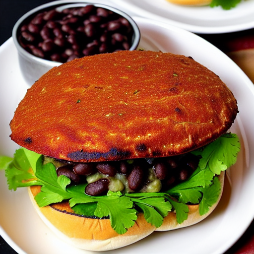 Torta de Frijoles Negros