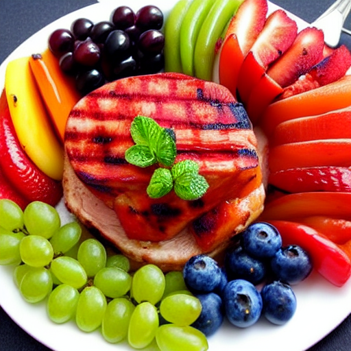 Frutas a la Parrilla