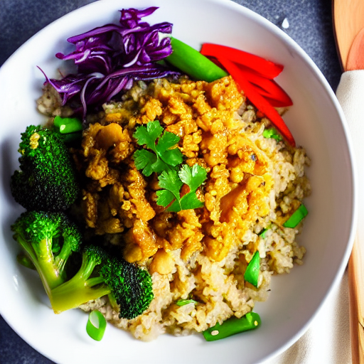 Miso Cauliflower Rice