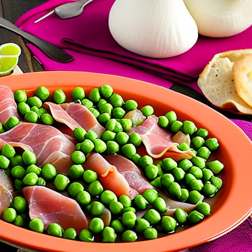 Guisantes con Jamón