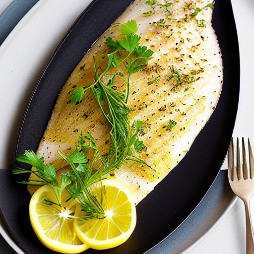 Baked Lemon Sole