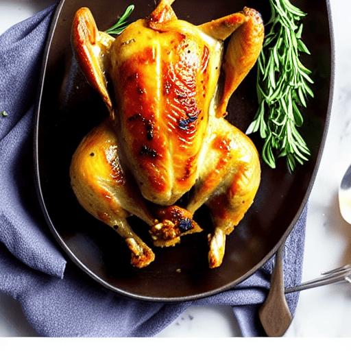 Roasted Chicken with Garlic and Herbs
