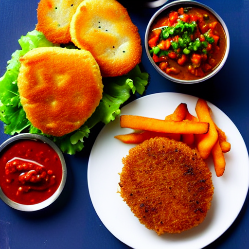 Fish Amritsari Burger