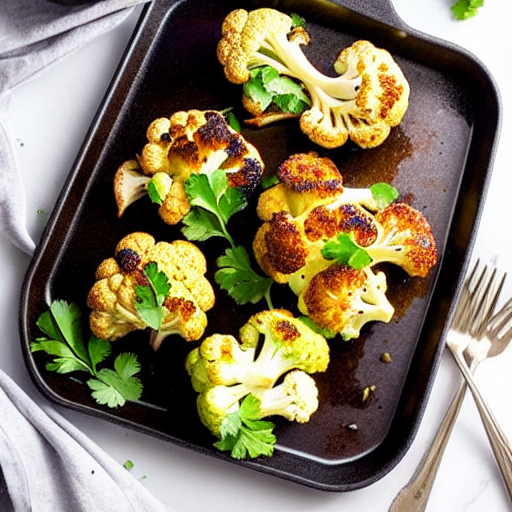 Roasted Cauliflower Steaks