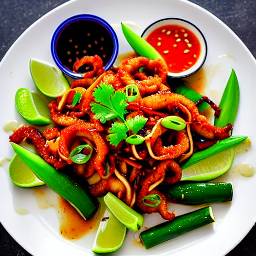 Korean Stir-Fried Squid