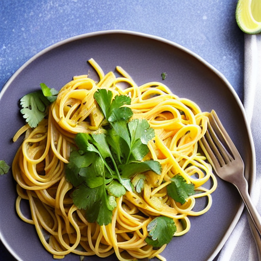Pasta al Cilantro