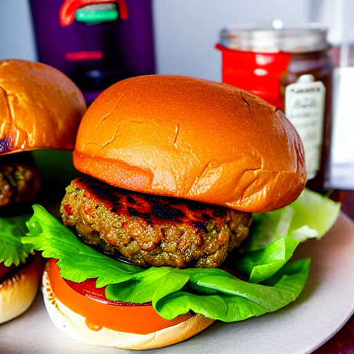 Spicy Harissa Burger