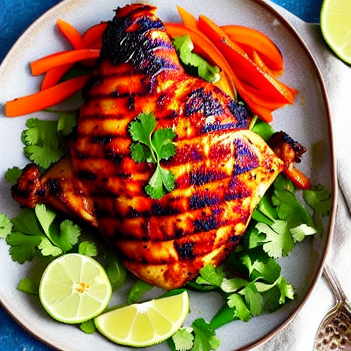 Moroccan BBQ Chicken