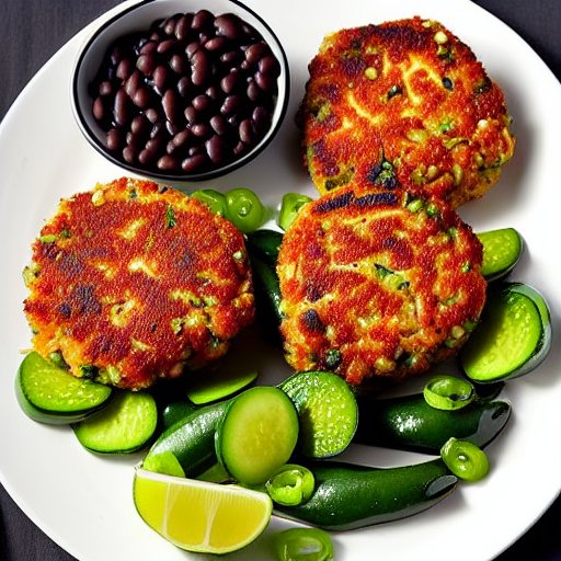 Black Bean Fish Cakes