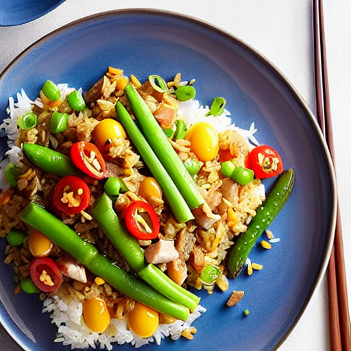 Pork and Egg Fried Rice