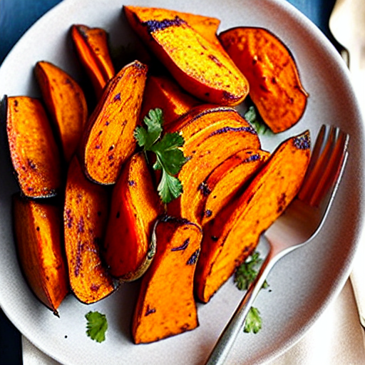 Five-Spice Roasted Sweet Potatoes