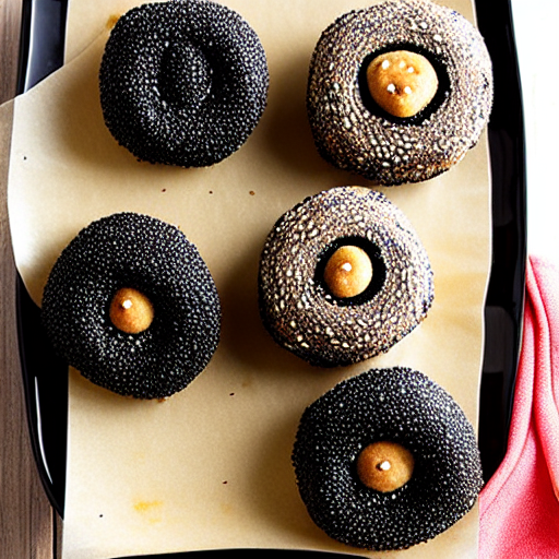 Black Sesame Rolls