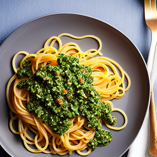 Pasta with Chimichurri