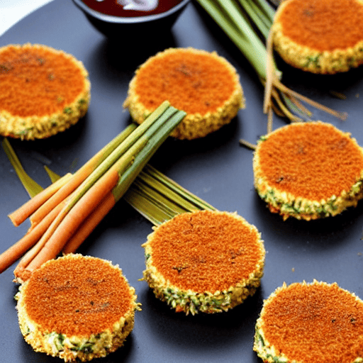 Cattail Root Cakes