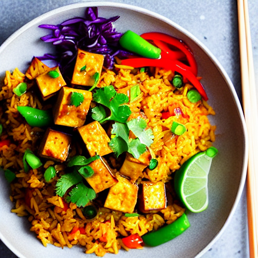Spicy Tofu Rice