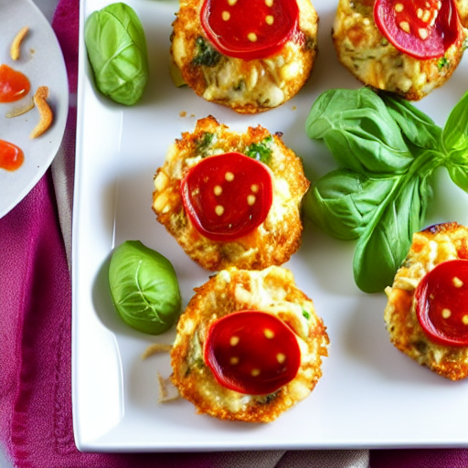 Cauliflower Pizza Bites