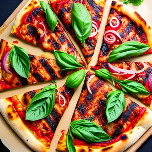 Vietnamese BBQ Pizza