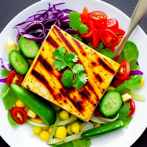 Ensalada de Tofu
