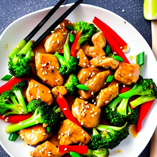 Honey Garlic Chicken Stir-Fry
