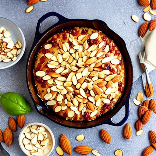 Baked Brie with Almonds