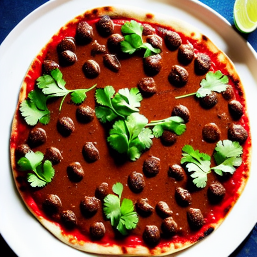 Mole Pizza