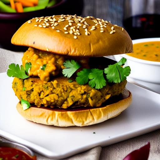 Daal Makhani Burger