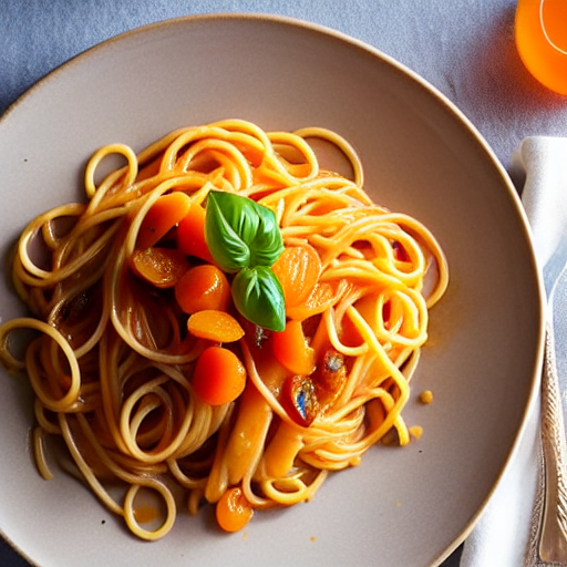 Pasta with Apricots