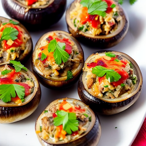 Stuffed Mushrooms with Sausage