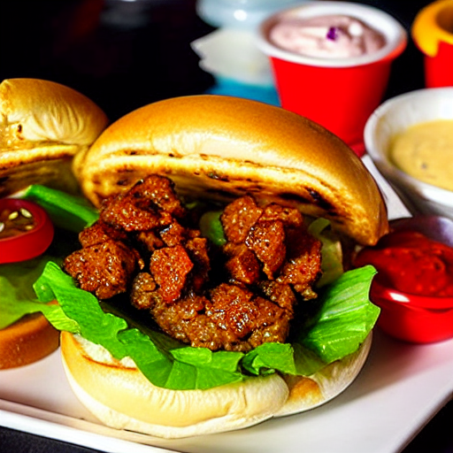 Shawarma Burger