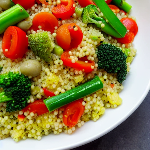 Couscous di Verdure e Legumi