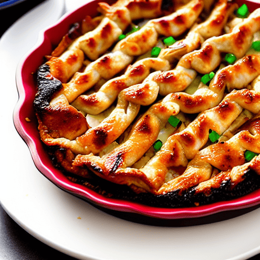 Baked Yakitori Pie