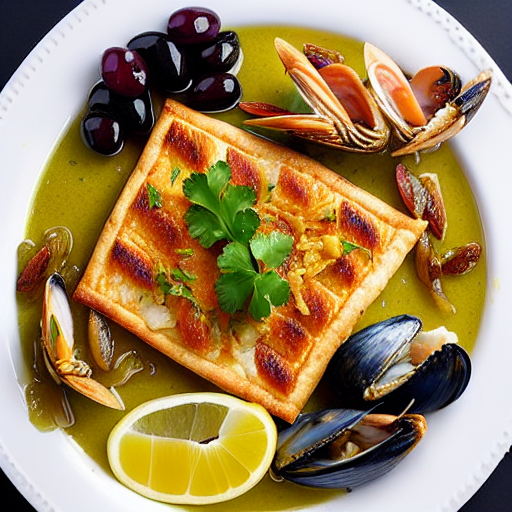 Pissaladière aux Fruits de Mer