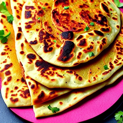 Baked Aloo Paratha