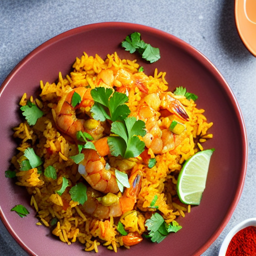 Spicy Shrimp Rice