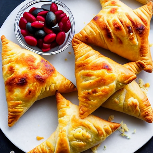 Sambousek with Cheese