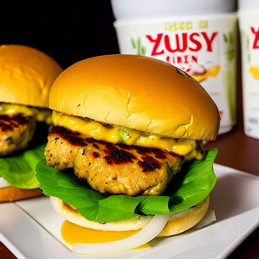 Yuzu Chicken Burger