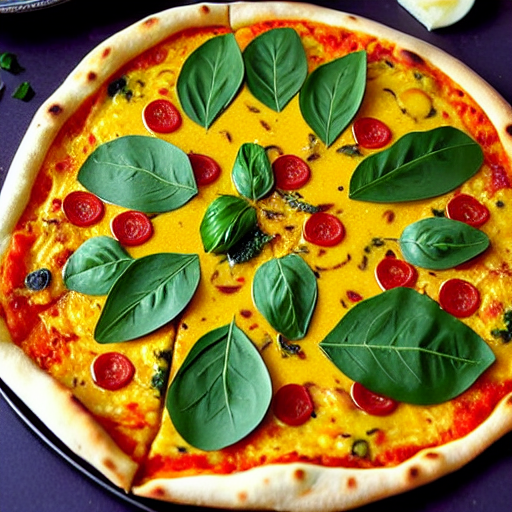 Methi Malai Pizza